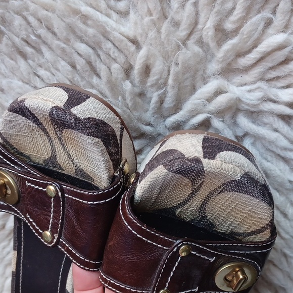 Coach wedge  sandals - Picture 9 of 16